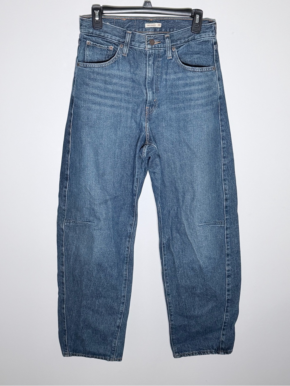 Levi's Women's Cinch Waist Barrel Jeans